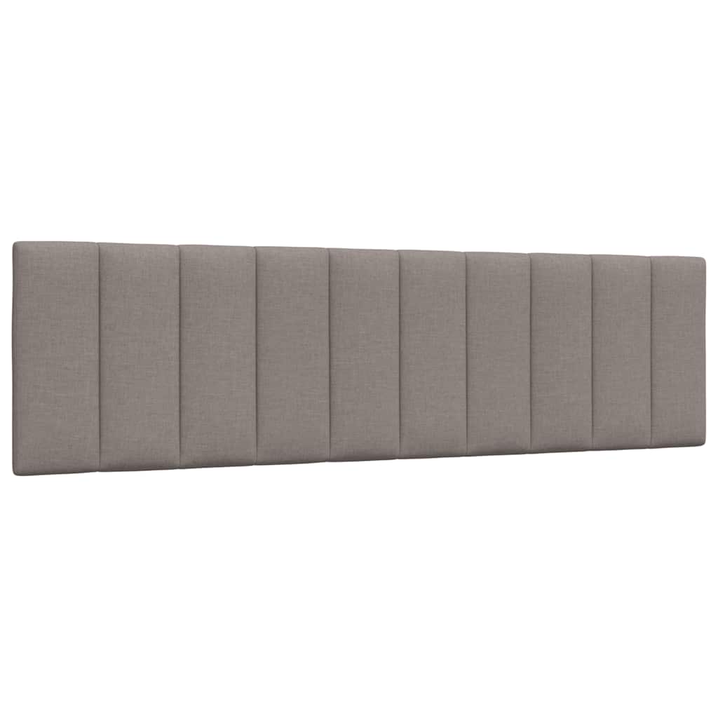 Bettgestell ohne Matratze "Hanko" Taupe 180x200 cm Stoff