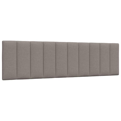 Bettgestell ohne Matratze "Hanko" Taupe 180x200 cm Stoff