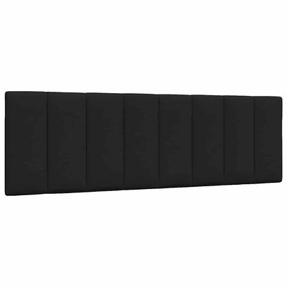 Bett mit Matratze "Hanko" Schwarz 160x200 cm Stoff