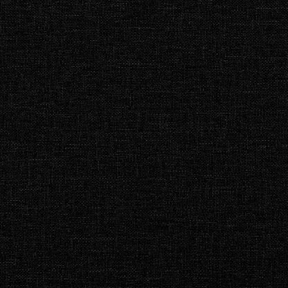 Bettgestell ohne Matratze Schwarz 200x200 cm Stoff