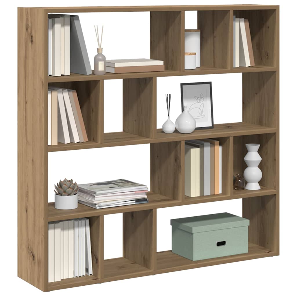 Bücherregal/Raumteiler Artisan-Eiche 105x24x102 cm
