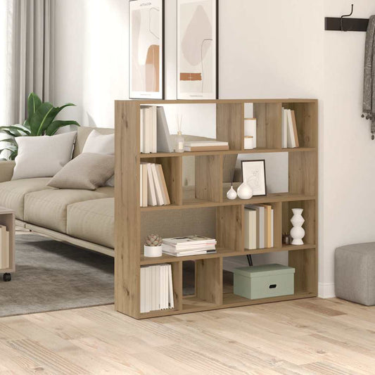 Bücherregal/Raumteiler Artisan-Eiche 105x24x102 cm