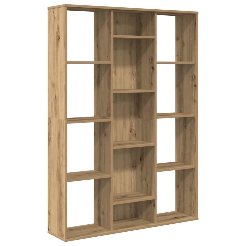 Raumteiler/Bücherregal Artisan-Eiche 100x24x140cm Holzwerkstoff