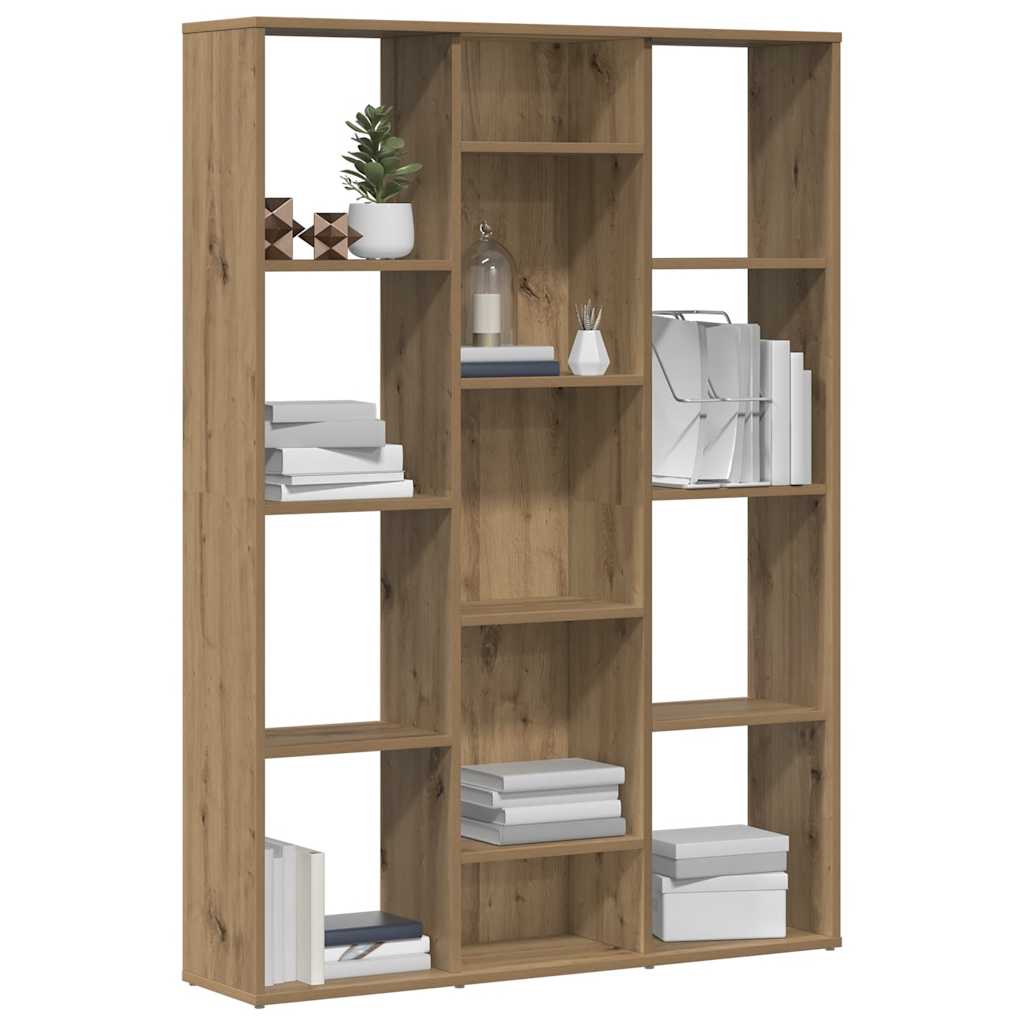 Raumteiler/Bücherregal Artisan-Eiche 100x24x140cm Holzwerkstoff