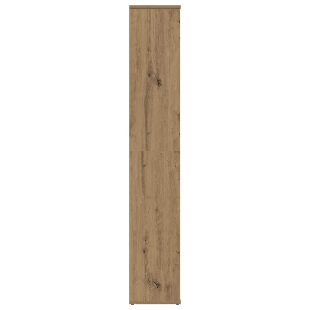 Raumteiler/Bücherregal Artisan-Eiche 100x24x140cm Holzwerkstoff