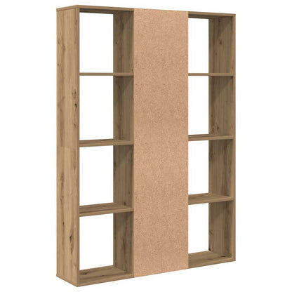 Raumteiler/Bücherregal Artisan-Eiche 100x24x140cm Holzwerkstoff