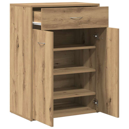 Schuhschrank Artisan-Eiche 60x35x84 cm Holzwerkstoff