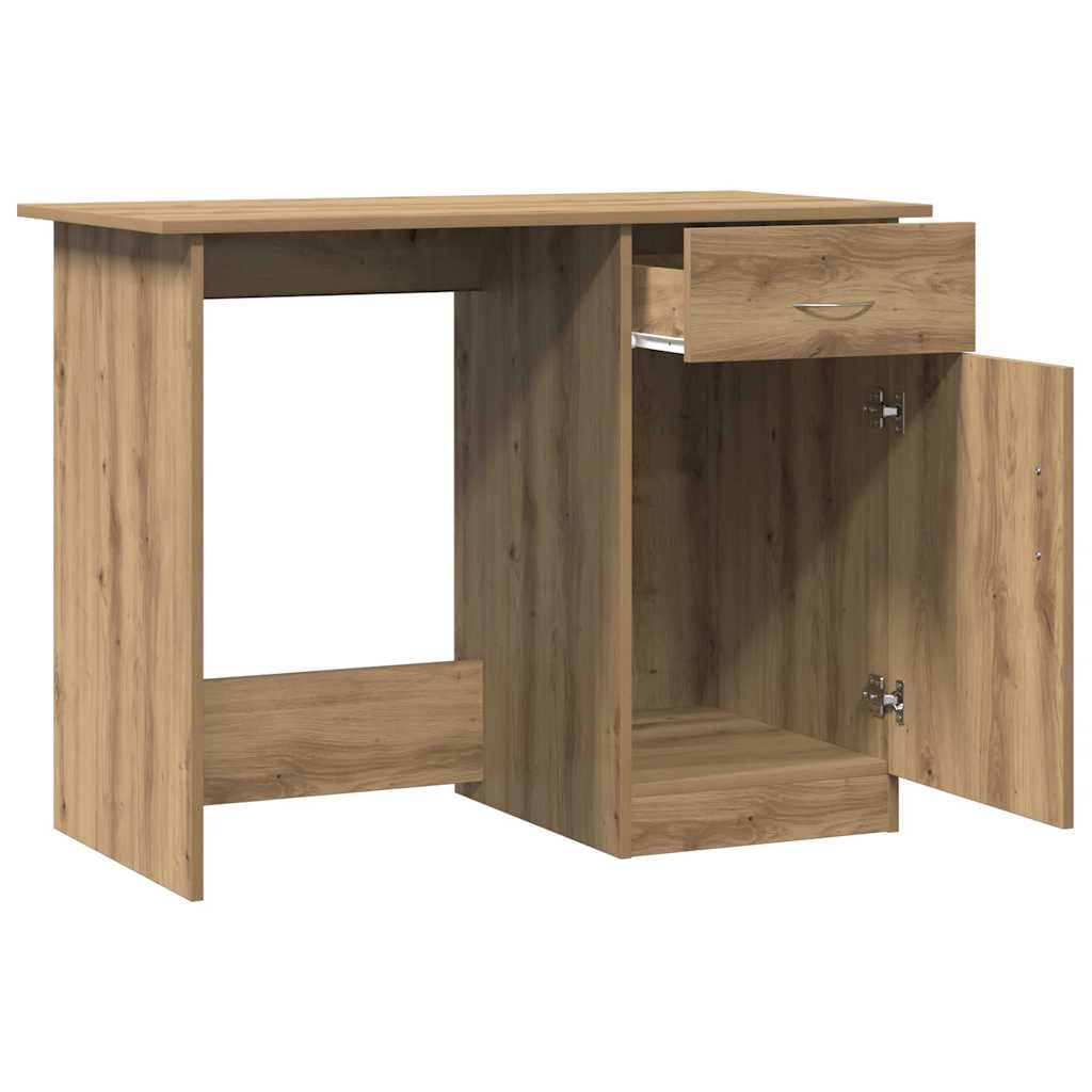 Schreibtisch Artisan-Eiche 100x50x76 cm Holzwerkstoff