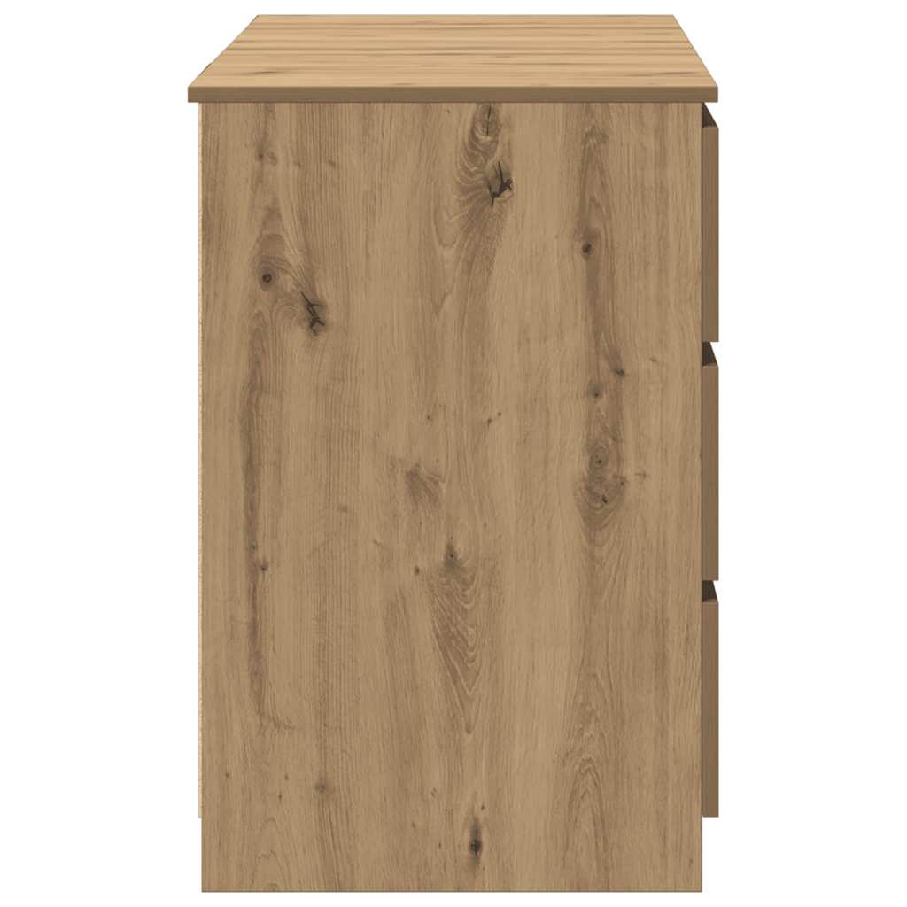 Schreibtisch Artisan-Eiche 140x50x77 cm Holzwerkstoff