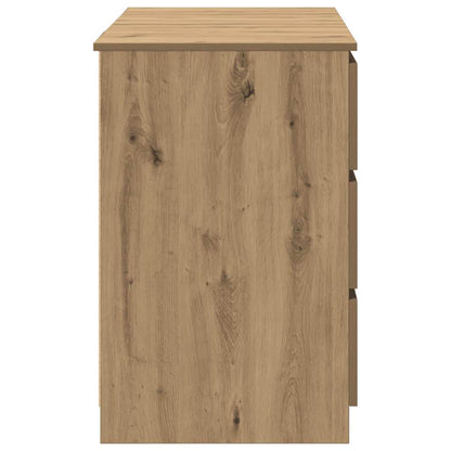 Schreibtisch Artisan-Eiche 140x50x77 cm Holzwerkstoff