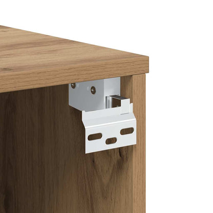 TV-Wandschrank Artisan-Eiche 80x30x30 cm Holzwerkstoff