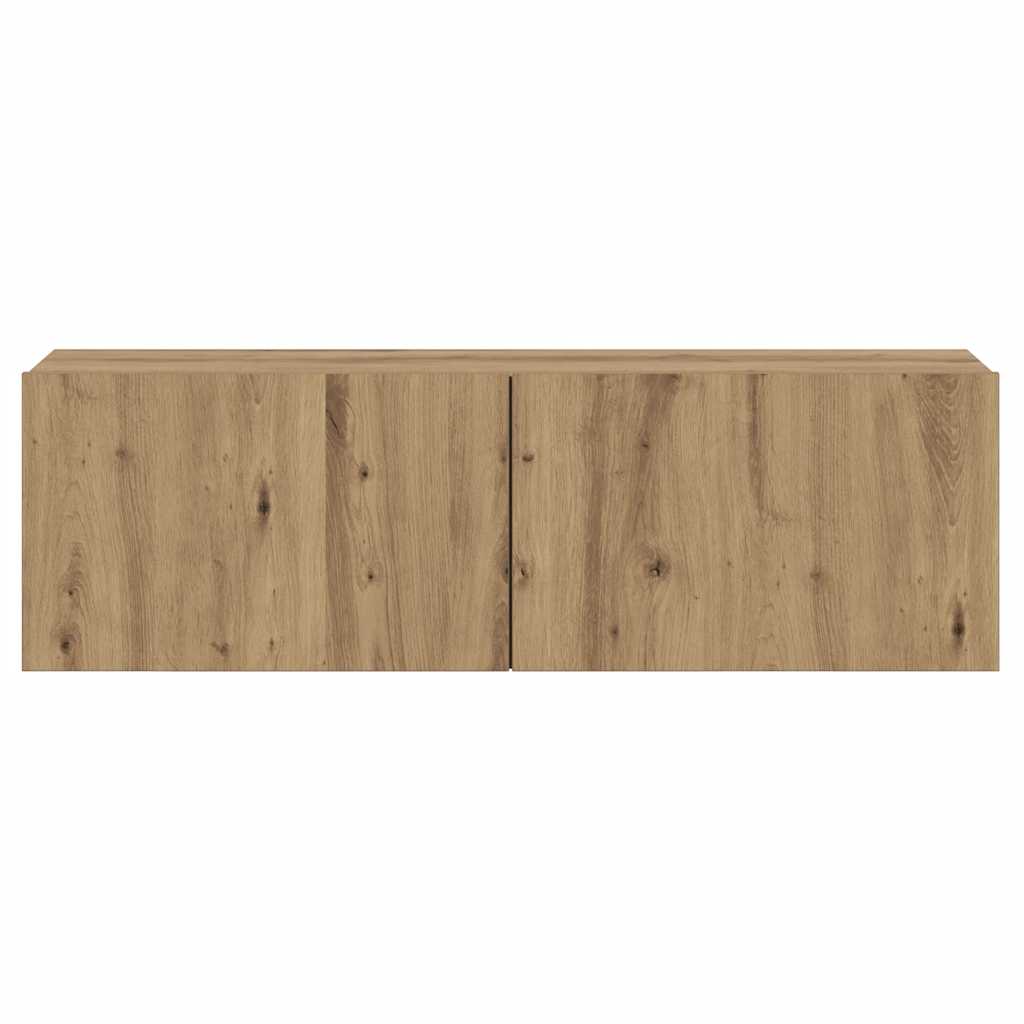 TV-Wandschrank Artisan-Eiche 100x30x30 cm Holzwerkstoff