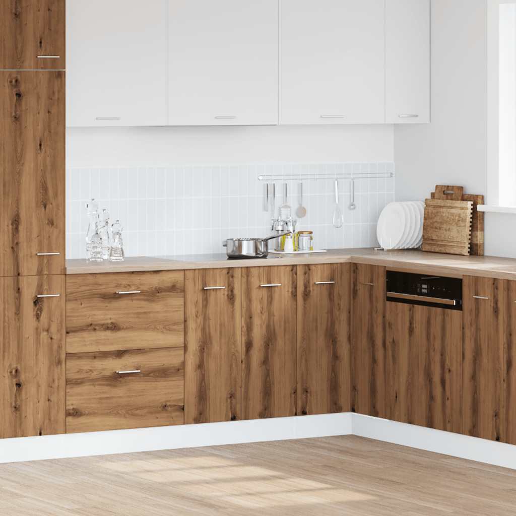 Spülenunterschrank Lyon Artisan-Eiche 80x46x81,5 cm Holzwerkstoff