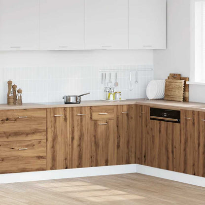 Schubunterschrank Lyon Artisan-Eiche 30x46x81,5 cm Holzwerkstoff