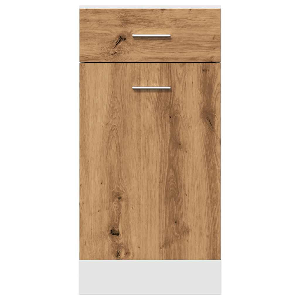 Skuffe underskab Artisan eg 40x46x81,5 cm træmateriale