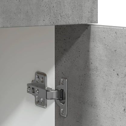 Schubunterschrank Lyon Betongrau 60x46x81,5 cm Holzwerkstoff