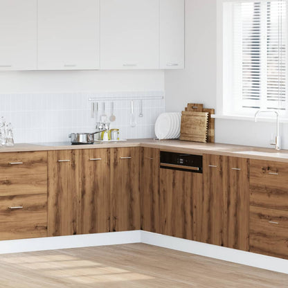 Küchenschrank Lyon Artisan-Eiche 75,5x75,5x81,5 cm Holzwerkstoff