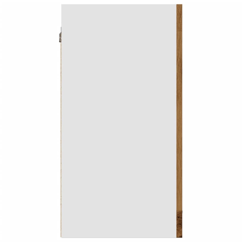 Hängeschrank Lyon Glas Artisan-Eiche 40x31x60 cm Holzwerkstoff