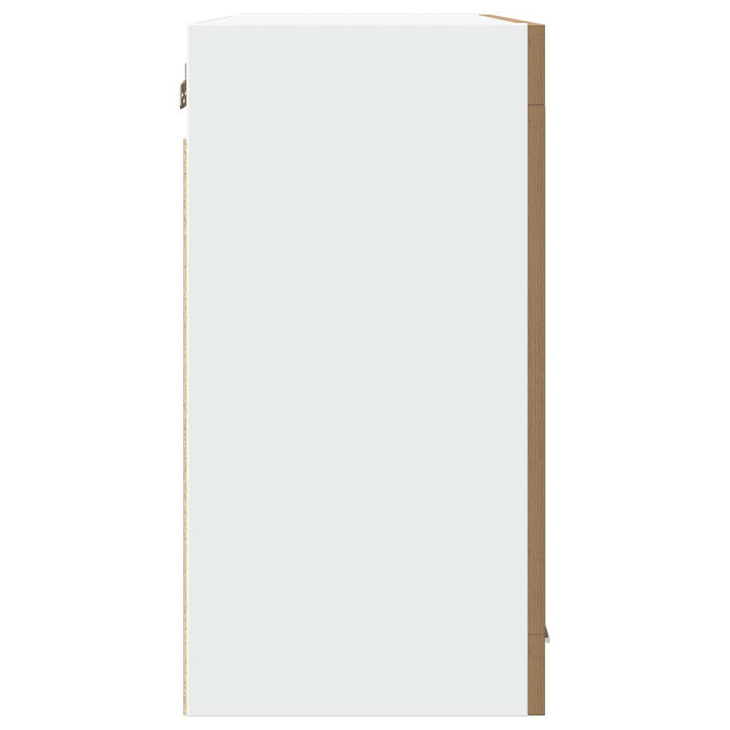 Hängeglasschrank Lyon Artisan-Eiche 80x31x60 cm Holzwerkstoff