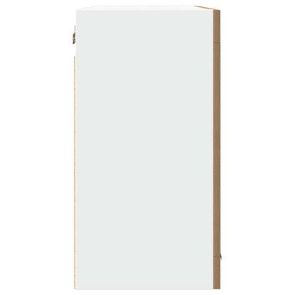 Hängeglasschrank Lyon Artisan-Eiche 80x31x60 cm Holzwerkstoff