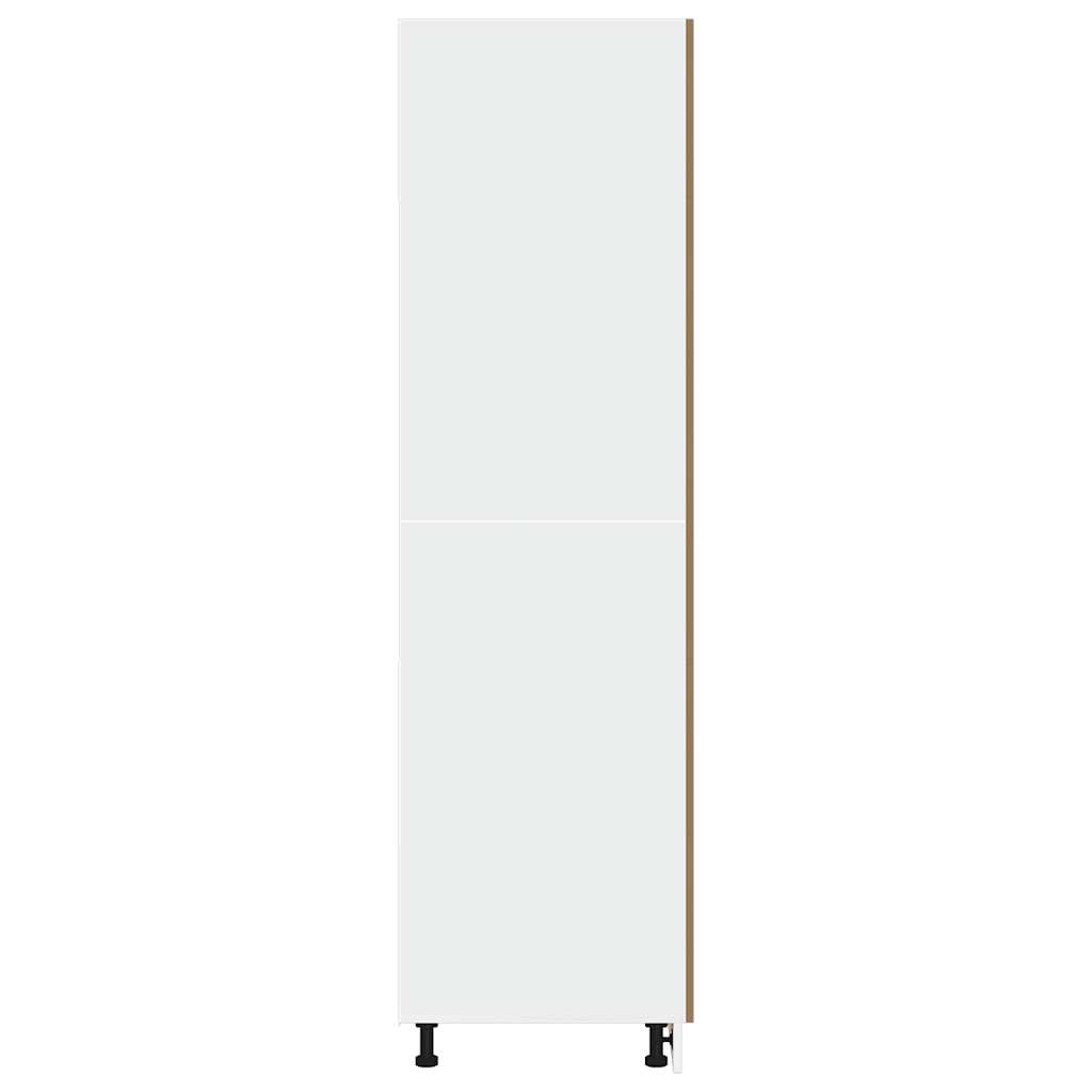 Køleskab ombygningsskab Artisan eg 60x57x207 cm træmateriale