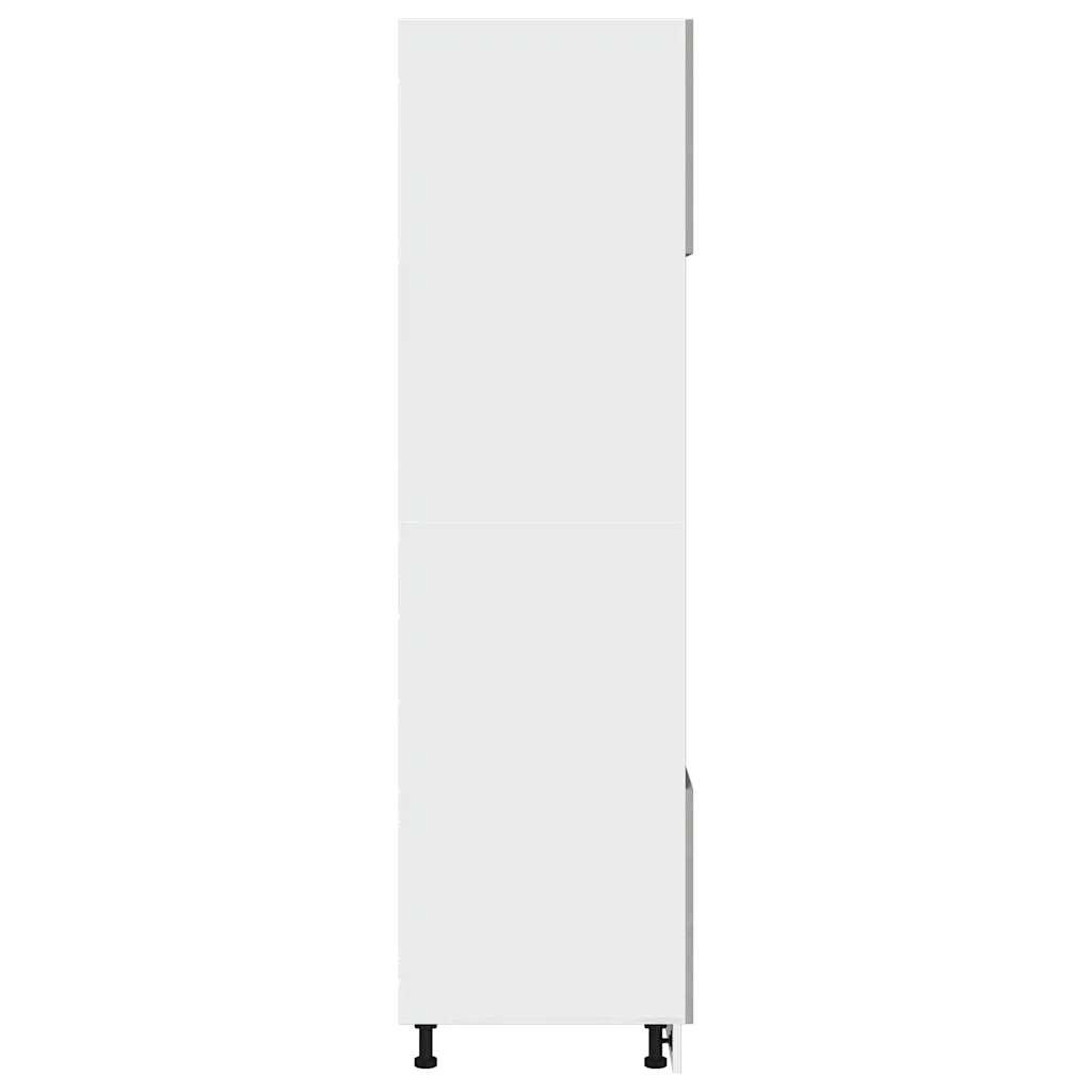 Mikrowellenumbauschrank Lyon Betongrau 60x57x207 cm Holzwerkstoff