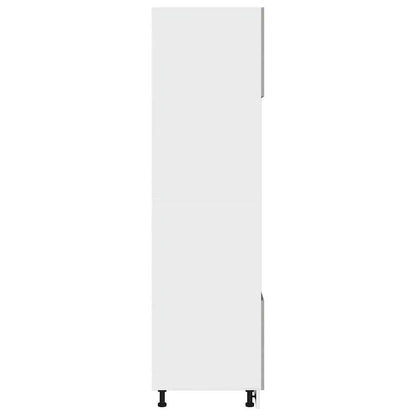 Mikrowellenumbauschrank Lyon Betongrau 60x57x207 cm Holzwerkstoff