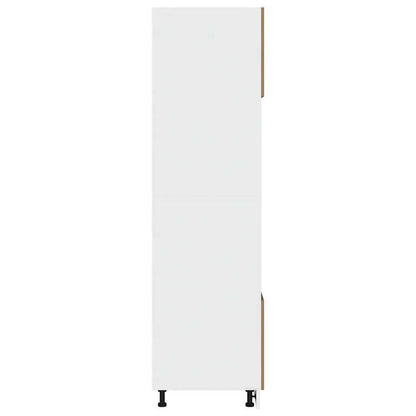 Mikrowellenschrank Lyon Artisan-Eiche 60x57x207 cm Holzwerkstoff
