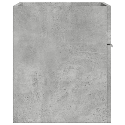 Håndvask underskab betongrå 60x38,5x46 cm træmateriale