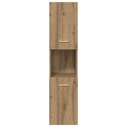 Bad-Hängeschrank Artisan-Eiche 30x30x130 cm Holzwerkstoff