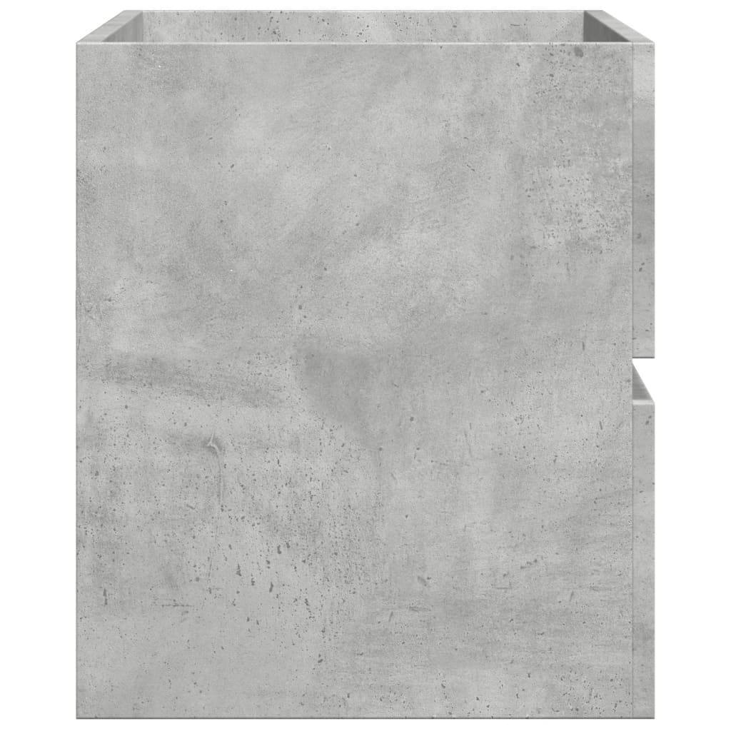 Håndvask underskab betongrå 90x38,5x45 cm træmateriale