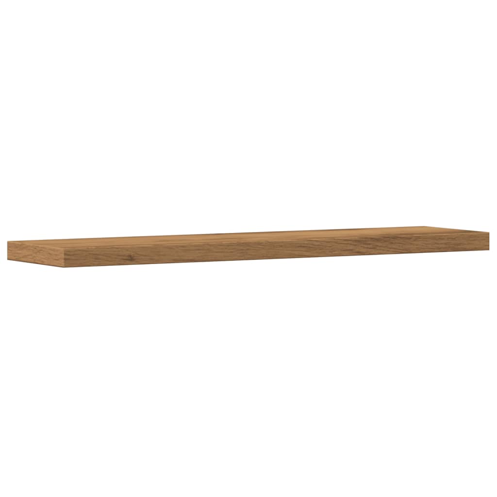 Wandregale 4 Stk. Artisan-Eiche 40x10x1,5 cm Holzwerkstoff