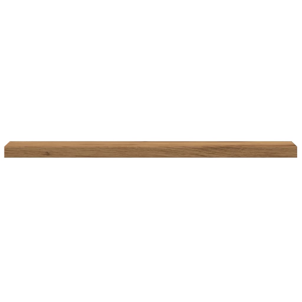 Wandregale 4 Stk. Artisan-Eiche 40x10x1,5 cm Holzwerkstoff