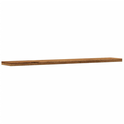 Regalböden 4 Stk. Altholz-Optik 60x10x1,5 cm