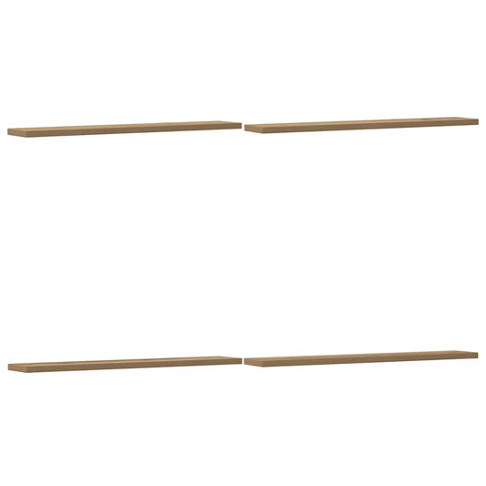Regalböden 4 Stk. Artisan-Eiche 60x10x1,5 cm Holzwerkstoff