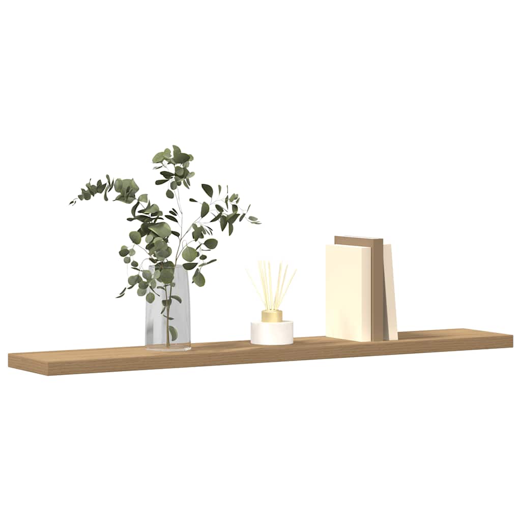 Wandregale 4 Stk. Artisan-Eiche 60x20x1,5 cm Holzwerkstoff