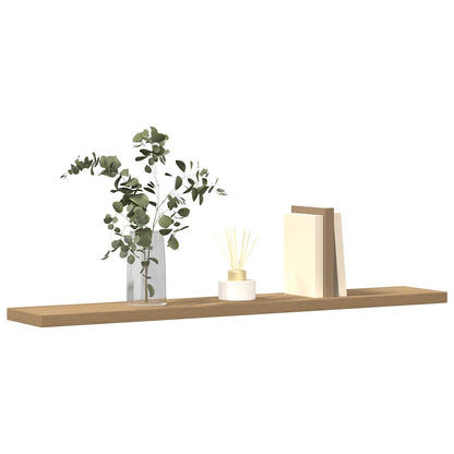 Wandregale 4 Stk. Artisan-Eiche 60x20x1,5 cm Holzwerkstoff