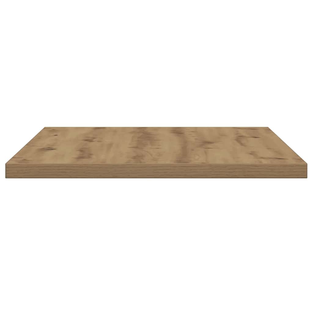 Wandregale 4 Stk. Artisan-Eiche 60x30x1,5 cm Holzwerkstoff