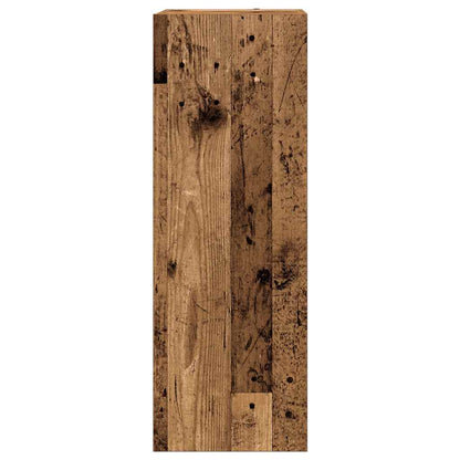 TV-Schränke 2 Stk. Altholz-Optik 30,5x30x90 cm Holzwerkstoff
