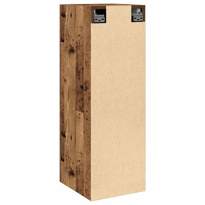 TV-Schränke 2 Stk. Altholz-Optik 30,5x30x90 cm Holzwerkstoff