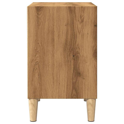 Nachttische 2 Stk. Artisan-Eiche 40x30x50 cm Holzwerkstoff