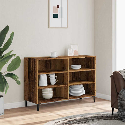 Skænk gammelt trælook 103,5x35x70 cm træmateriale