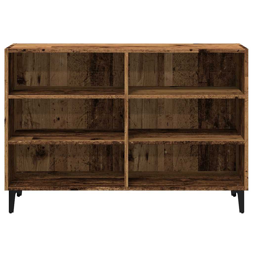Skænk gammelt trælook 103,5x35x70 cm træmateriale