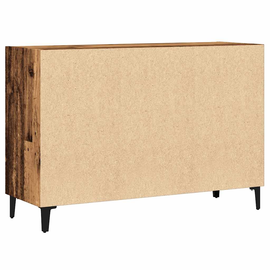 Skænk gammelt trælook 103,5x35x70 cm træmateriale