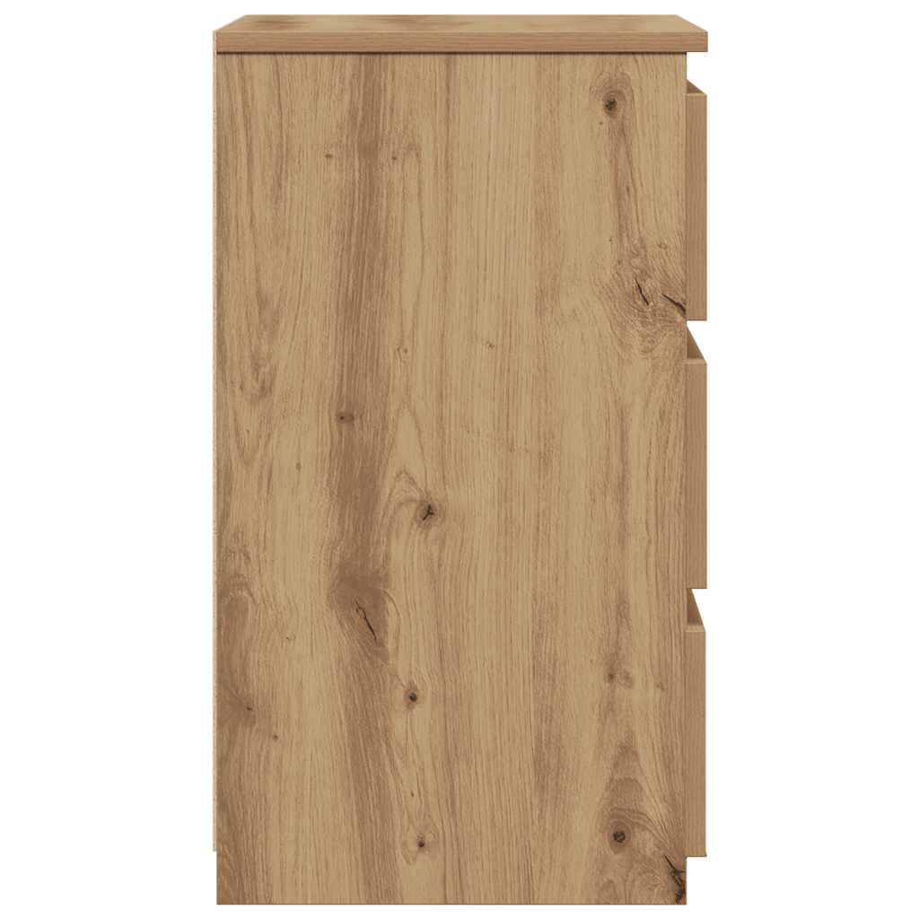Nachttisch Artisan-Eiche 40x35x62,5 cm Holzwerkstoff