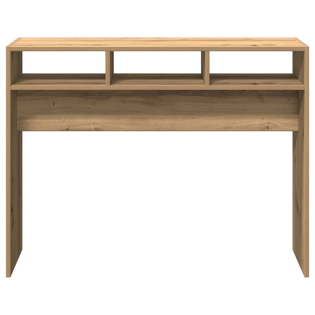 Konsolbord Artisan eg 105x30x80 cm træmateriale