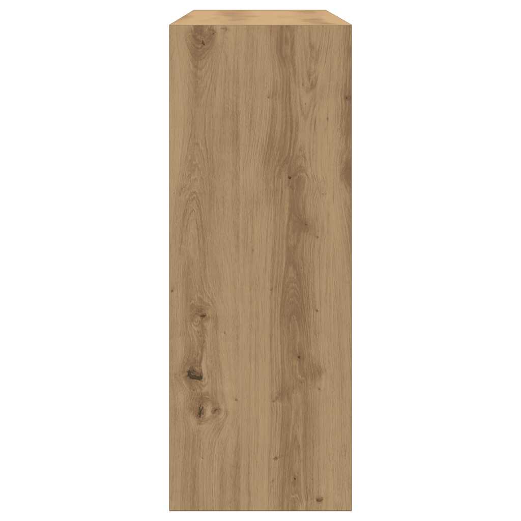 Konsolbord Artisan eg 105x30x80 cm træmateriale