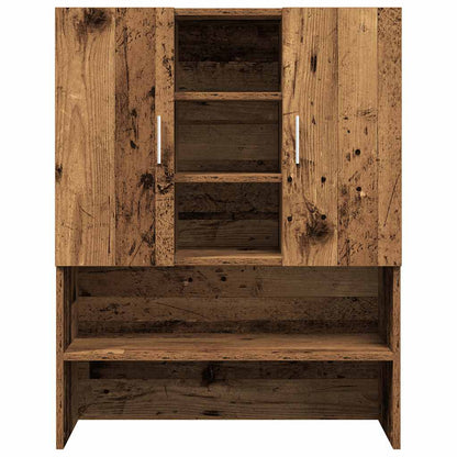 Waschmaschinenschrank Altholz-Optik 70,5x25,5x90 cm