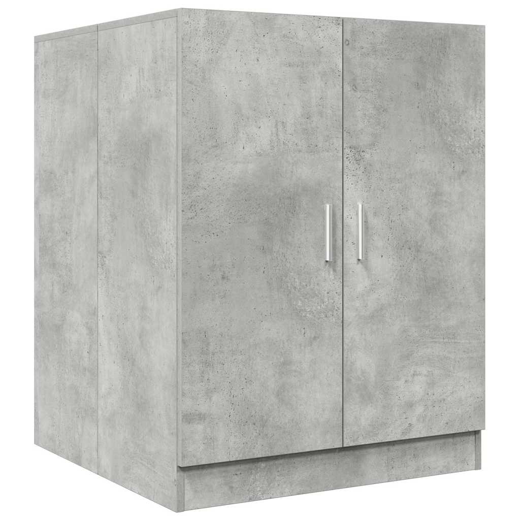 Waschmaschinenschrank Betongrau 70,5x71,5x91,5 cm