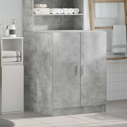 Waschmaschinenschrank Betongrau 70,5x71,5x91,5 cm